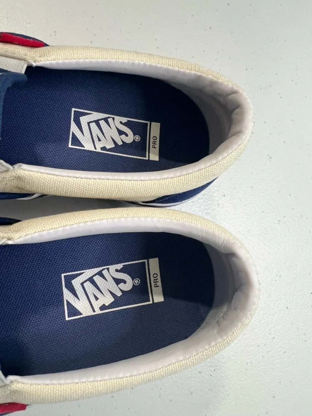 Vans PRO Men’s Slip-On Suede Loafers in Navy Size 8